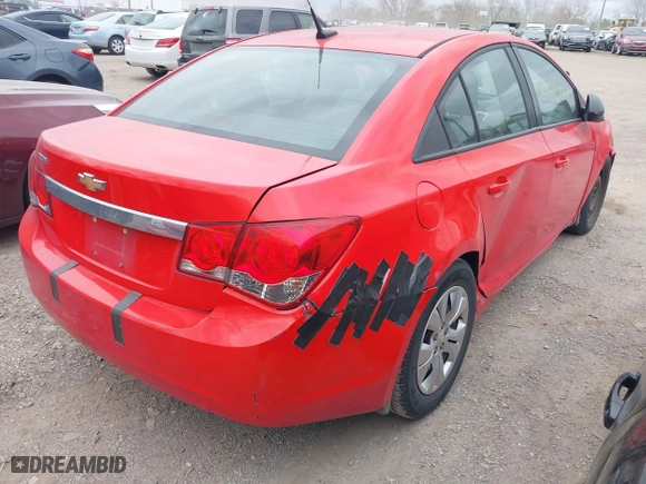 2014 Chevrolet Cruze LS with VIN 1G1PA5SG2E7151755, listed as a IAAI auction lot 42043027 with 194,071 mi miles. Bid and sale history available at carsss.com. Image 4.