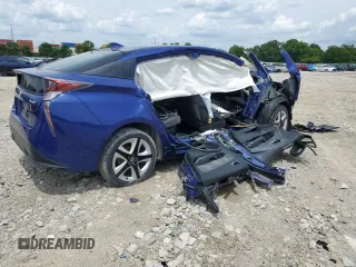 2017 Toyota Prius Two z VIN JTDKARFU8H3532336, wystawiony jako Copart lot #51109475 z przebiegiem Nie podano mil oraz Szkoda całkowita • Salvage title. Historia ofert i sprzedaży dostępna na DreamBid. Obrazek 3.
