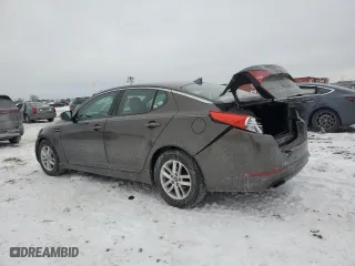 2011 Kia Optima LX with VIN KNAGM4A77B5186922, listed as a Copart auction lot 45537365 with 142,430 mi miles and Salvage Title. Bid and sale history available at carsss.com. Image 2.