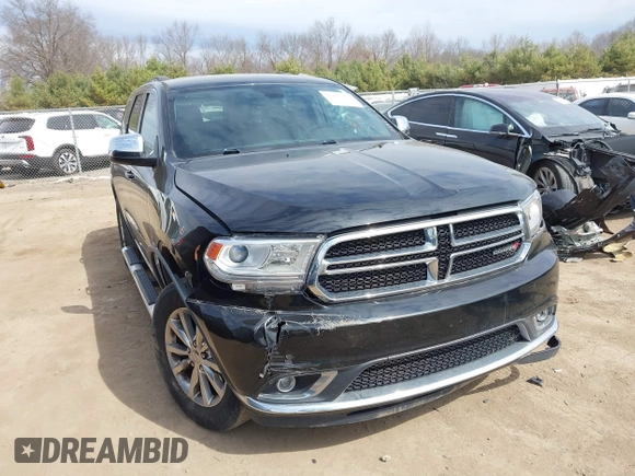 2018 Dodge Durango SXT with VIN 1C4RDJAG4JC434807, listed as a IAAI auction lot 41893271 with 94,447 mi miles and . Bid and sale history available at DreamBid. Image 1.