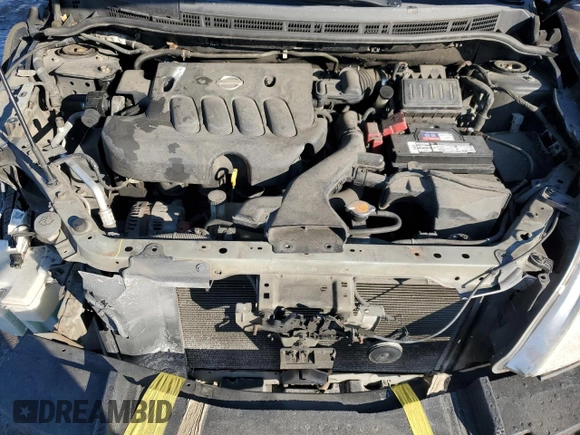 2009 Nissan Versa 1.8 S with VIN 3N1BC11E59L403040, listed as a Copart auction lot 42345715 with 193,671 mi miles and Salvage Title. Bid and sale history available at carsss.com. Image 11.