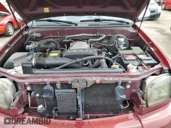 2003 Toyota Tundra SR5 with VIN 5TBRT34103S369048, listed as a Copart auction lot 51302505 with 188,339 mi miles and Salvage Title. Bid and sale history available at DreamBid. Image 11.