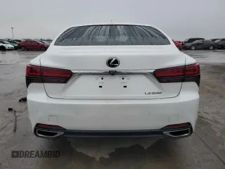 2022 Lexus LS with VIN JTHD51FF7N5015883, listed as a Copart auction lot 45516195 with 20,683 mi miles and Salvage Title. Bid and sale history available at carsss.com. Image 6.