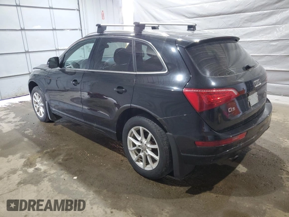 2012 Audi Q5 Premium Plus with VIN WA1LFAFP9CA062396, listed as a Copart auction lot 59847375 with 125,558 mi miles and Salvage title. Bid and sale history available at DreamBid. Image 2.