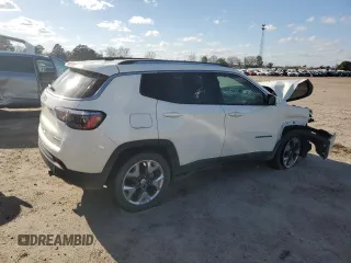 2021 Jeep Compass Limited with VIN 3C4NJDCB0MT602879, listed as a Copart auction lot 47693365 with 77,532 mi miles and Non Repairable. Bid and sale history available at carsss.com. Image 3.