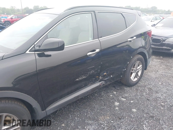 2017 Hyundai Santa Fe 2.4L with VIN 5NMZUDLB8HH009282, listed as a IAAI auction lot 42512122 with 81,744 mi miles and . Bid and sale history available at DreamBid. Image 6.