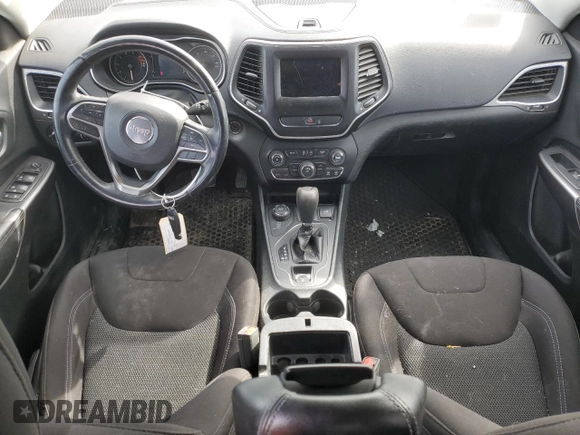 2019 Jeep Cherokee Latitude with VIN 1C4PJMCX9KD310591, listed as a Copart auction lot 47296495 with 66,570 mi miles and Salvage Title. Bid and sale history available at carsss.com. Image 8.