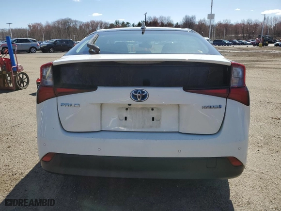 2021 Toyota Prius L Eco with VIN JTDKAMFU9M3148384, listed as a Copart auction lot 52509565 with 159,435 mi miles and Clean Title. Bid and sale history available at carsss.com. Image 6.