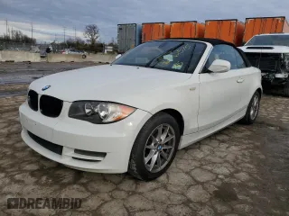 2011 BMW 1 Series 128i with VIN WBAUN1C58BVH83445, listed as a Copart auction lot 46742575 with 131,576 mi miles and Clean Title. Bid and sale history available at carsss.com. Image 1.
