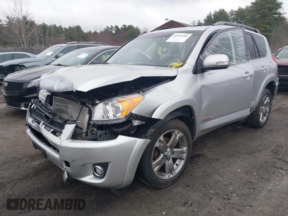 2011 Toyota RAV4 Sport with VIN JTMRK4DV7B5099808, listed as a IAAI auction lot 41955282 with 177,431 mi miles. Bid and sale history available at carsss.com. Image 19.