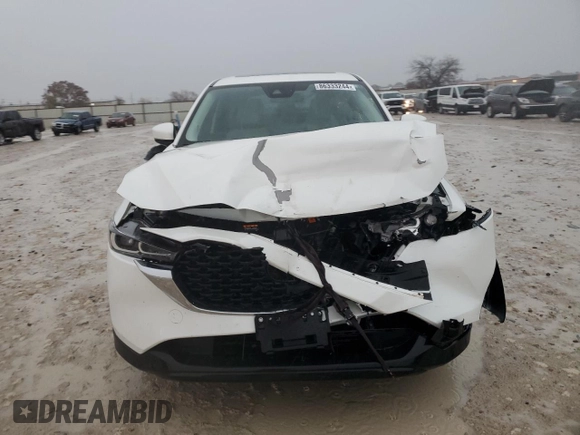 2022 Mazda CX-5 2.5 S Preferred Package with VIN JM3KFBCM8N0568691, listed as a Copart auction lot 86333244 with Not Provided miles and Salvage Title. Bid and sale history available at carsss.com. Image 5.