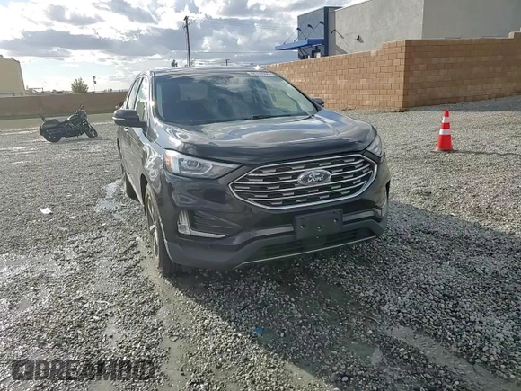 2019 Ford Edge SEL with VIN 2FMPK3J92KBC74322, listed as a Copart auction lot 48760065 with 62,949 mi miles and Salvage title. Bid and sale history available at DreamBid. Image 12.