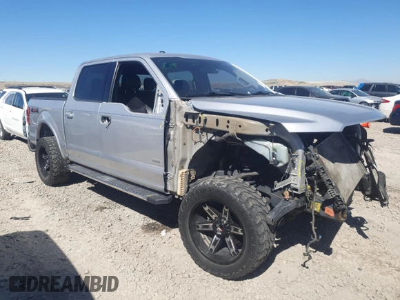 2015 Ford F-150 XLT with VIN 1FTEW1EP8FFB41422, listed as a Copart auction lot 50706865 with 191,013 mi miles and Salvage title. Bid and sale history available at DreamBid. Image 4.