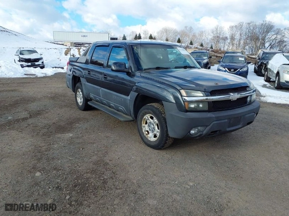 2003 Chevrolet Avalanche with VIN 3GNEK13T73G135057, listed as a IAAI auction lot 41258695 with 150,119 mi miles. Bid and sale history available at carsss.com. Image 1.