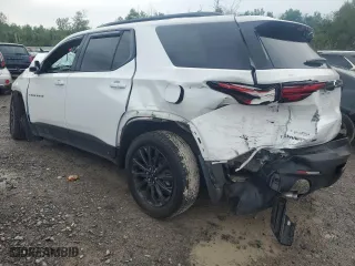 2022 Chevrolet Traverse RS with VIN 1GNEVJKW7NJ182884, listed as a Copart auction lot 65578644 with 0 mi miles and Salvage Title. Bid and sale history available at carsss.com. Image 2.
