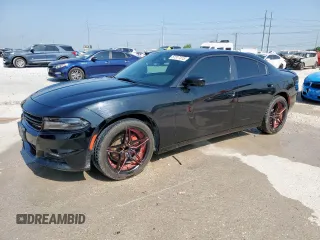 2015 Dodge Charger SXT with VIN 2C3CDXHG0FH727689, listed as a Copart auction lot 57317315 with 84,569 mi miles and Salvage title. Bid and sale history available at DreamBid. Image 1.