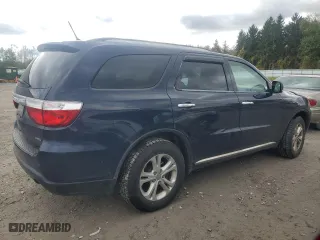 2013 Dodge Durango Crew with VIN 1C4SDJDTXDC690058, listed as a Copart auction lot 75864994 with 169,060 mi miles and Non Repairable. Bid and sale history available at carsss.com. Image 3.
