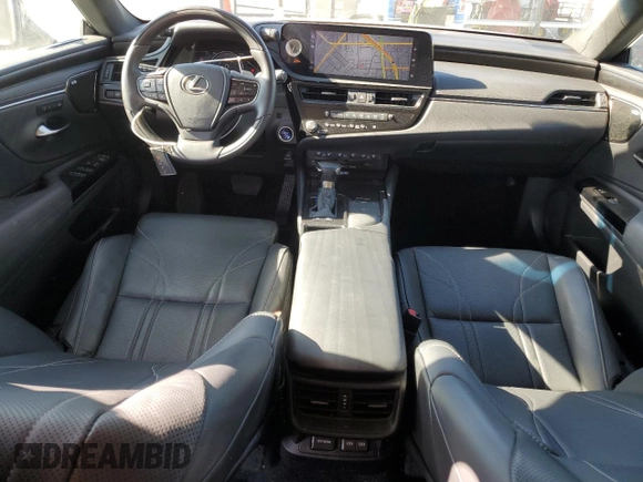 2022 Lexus ES 300h Luxury with VIN 58AEA1C13NU024553, listed as a Copart auction lot 73246074 with 48,268 mi miles and Salvage title. Bid and sale history available at DreamBid. Image 8.