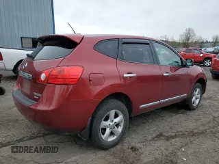 2013 Nissan Rogue S with VIN JN8AS5MV9DW666198, listed as a Copart auction lot 49841035 with 131,059 mi miles and Salvage Title. Bid and sale history available at DreamBid. Image 3.