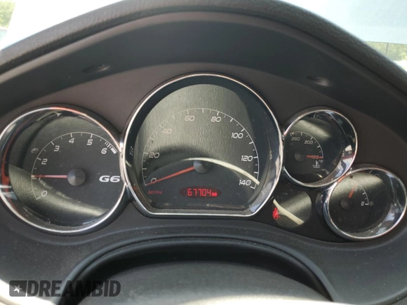 2005 Pontiac G6 GT z VIN 1G2ZH528854112243, wystawiony jako Copart lot #58385755 z przebiegiem 67 704 mil mil oraz Szkoda całkowita • Salvage title. Historia ofert i sprzedaży dostępna na DreamBid. Obrazek 9.