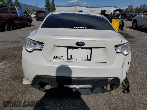 2015 Subaru BRZ Series.Blue with VIN JF1ZCAC12F9600988, listed as a Copart auction lot 45686235 with 142,887 mi miles and Salvage Title. Bid and sale history available at carsss.com. Image 6.