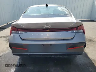 2025 Hyundai Elantra SEL Convenience with VIN KMHLS4DG3SU885551, listed as a Copart auction lot 54754125 with 11,446 mi miles and Clean Title. Bid and sale history available at DreamBid. Image 6.