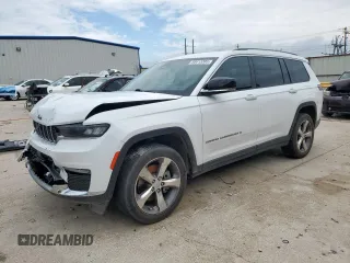 2021 Jeep Grand Cherokee Limited with VIN 1C4RJJBG9M8143251, listed as a Copart auction lot 58413385 with 60,787 mi miles and Salvage title. Bid and sale history available at DreamBid. Image 1.
