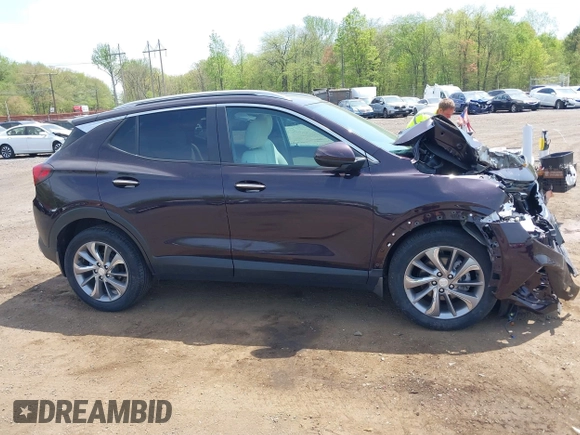 2021 Buick Encore GX Select with VIN KL4MMDSL3MB090477, listed as a IAAI auction lot 42168304 with 46,132 mi miles and . Bid and sale history available at DreamBid. Image 18.