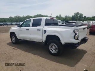 2024 Chevrolet Colorado 2WD Work Truck with VIN 1GCGSBEC9R1268446, listed as a Copart auction lot 56585935 with 7,999 mi miles and Salvage title. Bid and sale history available at DreamBid. Image 2.