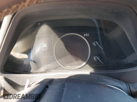 2021 Lexus UX with VIN JTHX9JBH5M2054268, listed as a Copart auction lot 45016343 with 14,692 mi miles. Bid and sale history available at carsss.com. Image 9.