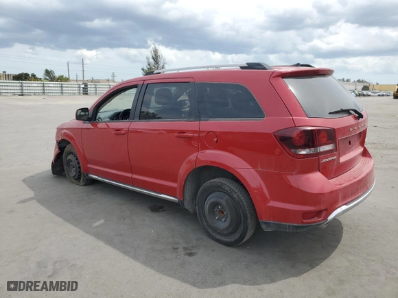 2019 Dodge Journey Crossroad with VIN 3C4PDCGG4KT763457, listed as a Copart auction lot 48412005 with 123,222 mi miles and Clean Title. Bid and sale history available at carsss.com. Image 2.