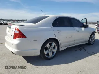 2012 Ford Fusion SPORT with VIN 3FAHP0DC0CR172218, listed as a Copart auction lot 46711535 with 289,274 mi miles and Salvage Title. Bid and sale history available at carsss.com. Image 3.