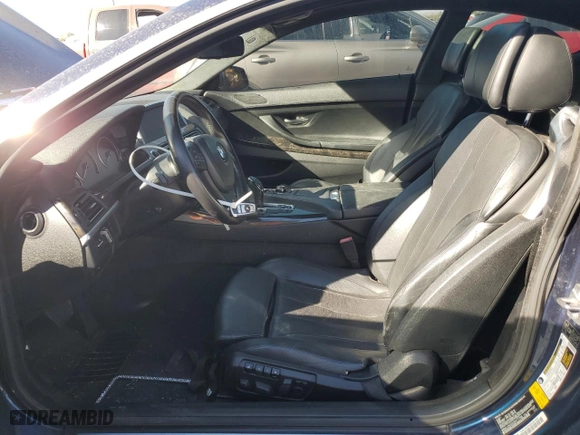2012 BMW 6 Series 650i with VIN WBALX3C52CDV77706, listed as a Copart auction lot 77685994 with 81,514 mi miles and Salvage Title. Bid and sale history available at carsss.com. Image 7.