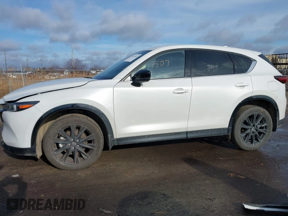 2024 Mazda CX-5 2.5 Carbon Turbo with VIN JM3KFBAY5R0425970, listed as a IAAI auction lot 41187507 with 8,851 mi miles. Bid and sale history available at carsss.com. Image 14.