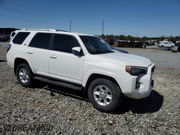 2018 Toyota 4Runner SR5 with VIN JTEBU5JR6J5497210, listed as a Copart auction lot 49704195 with 124,508 mi miles and Salvage Title. Bid and sale history available at DreamBid. Image 4.