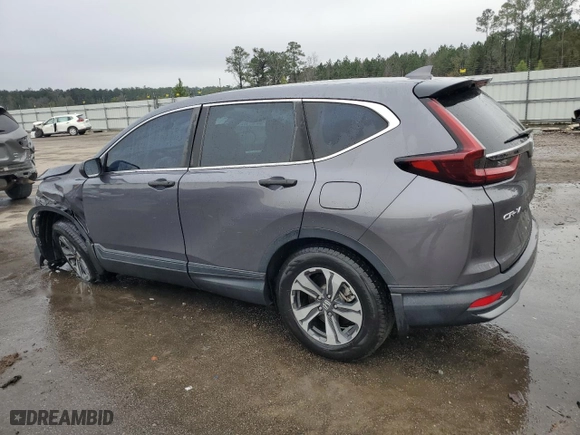 2021 Honda CR-V LX with VIN 2HKRW2H2XMH652673, listed as a Copart auction lot 86482314 with 46,874 mi miles and Salvage Title. Bid and sale history available at carsss.com. Image 2.