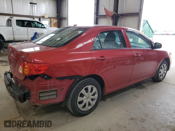2010 Toyota Corolla with VIN 2T1BU4EE0AC368176, listed as a Copart auction lot 59730895 with 293,846 mi miles and Salvage title. Bid and sale history available at DreamBid. Image 3.