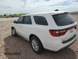 2019 Dodge Durango SXT Plus with VIN 1C4RDHAG1KC798953, listed as a Copart auction lot 50989455 with 109,634 mi miles and Salvage title. Bid and sale history available at DreamBid. Image 2.
