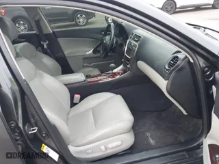 2006 Lexus IS 350 Auto with VIN JTHBE262765010064, listed as a IAAI auction lot 41431359 with 185,216 mi miles. Bid and sale history available at carsss.com. Image 5.