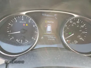 2016 Nissan Rogue SV with VIN 5N1AT2MV8GC881869, listed as a Copart auction lot 50707545 with 105,760 mi miles and Salvage Title. Bid and sale history available at carsss.com. Image 9.