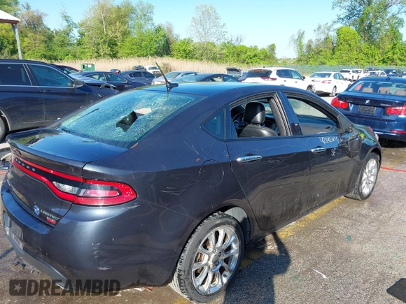 2013 Dodge Dart Limited with VIN 1C3CDFCH0DD703543, listed as a IAAI auction lot 42142004 with 156,324 mi miles and . Bid and sale history available at DreamBid. Image 17.