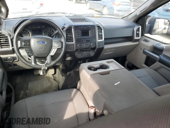 2015 Ford F-150 XL with VIN 1FTEW1CP9FFB87506, listed as a Copart auction lot 60052325 with 262,205 mi miles and Salvage title. Bid and sale history available at DreamBid. Image 8.