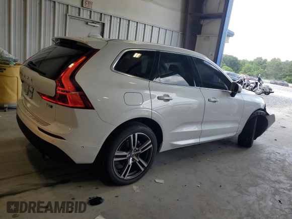 2018 Volvo XC60 Momentum with VIN LYV102RK5JB101138, listed as a Copart auction lot 54764115 with 58,396 mi miles and Salvage title. Bid and sale history available at DreamBid. Image 3.