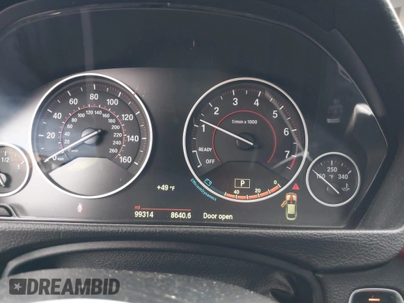 2015 BMW 4 Series 428i with VIN WBA4A9C54FD416870, listed as a IAAI auction lot 41593977 with 99,314 mi miles and . Bid and sale history available at DreamBid. Image 7.