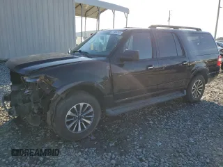 2015 Ford Expedition EL XLT with VIN 1FMJK1HT3FEF43935, listed as a Copart auction lot 41966785 with 254,852 mi miles and Salvage Title. Bid and sale history available at carsss.com. Image 1.