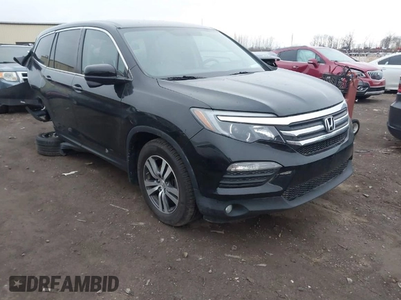 2016 Honda Pilot EX with VIN 5FNYF6H38GB040082, listed as a IAAI auction lot 41837136 with 147,562 mi miles. Bid and sale history available at carsss.com. Image 1.