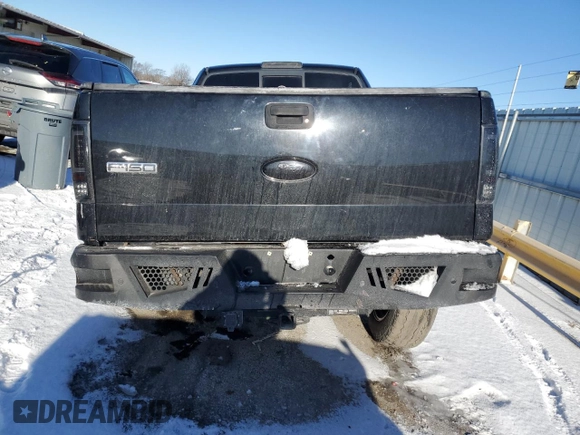2006 Ford F-150 XLT with VIN 1FTPX14596FA90888, listed as a Copart auction lot 88063465 with 134,412 mi miles and Salvage title. Bid and sale history available at DreamBid. Image 6.