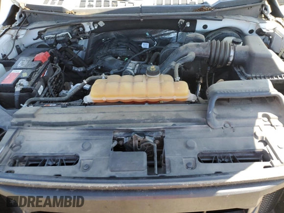 2016 Ford F-150 XL with VIN 1FTMF1C84GKD38765, listed as a Copart auction lot 57071445 with 142,677 mi miles and Salvage title. Bid and sale history available at DreamBid. Image 11.