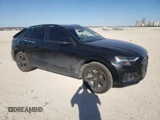 2019 Audi Q8 Premium z VIN WA1AVAF17KD018660, wystawiony jako Copart lot #47264715 z przebiegiem Nie podano mil oraz Szkoda całkowita • Salvage title. Historia ofert i sprzedaży dostępna na DreamBid. Obrazek 4.