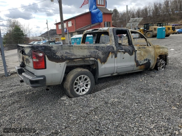 2016 GMC Sierra 1500 SLE with VIN 1GTV2MEC0GZ404139, listed as a Copart auction lot 50793285 with 0 mi miles and Salvage Title. Bid and sale history available at carsss.com. Image 3.